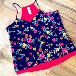 Reversible Floral Tank